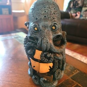 Old Spice Kraken ship figurine